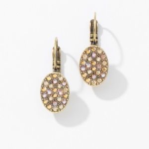 Around town antique earrings touchstone Crystal